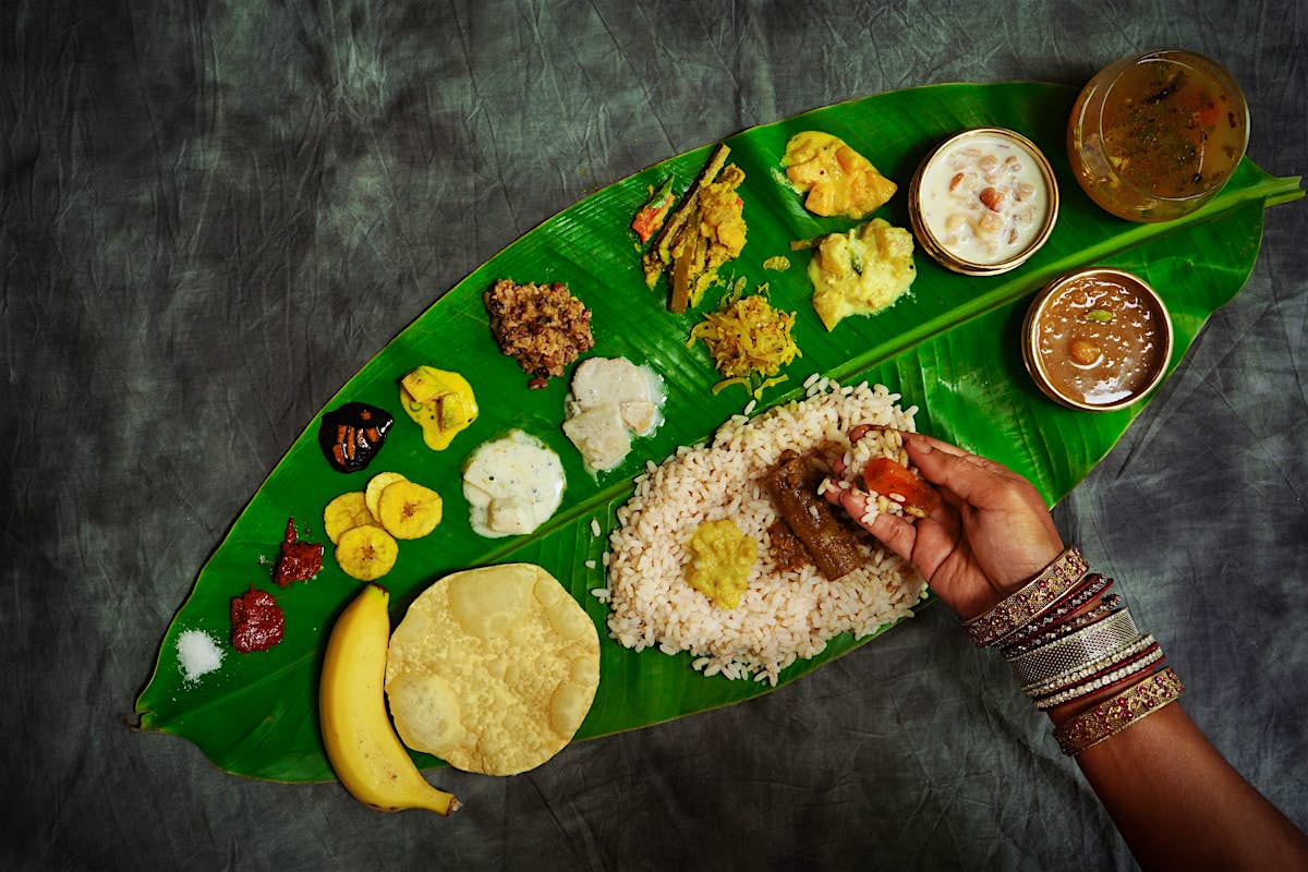 The story of sadya - Kerala's Onam festive feast - Lonely ...