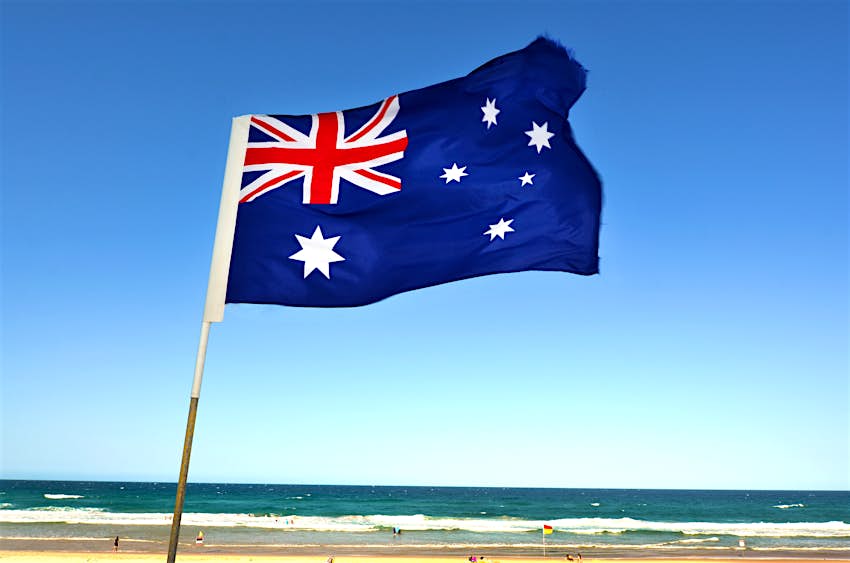Australia flag: its history – Lonely
