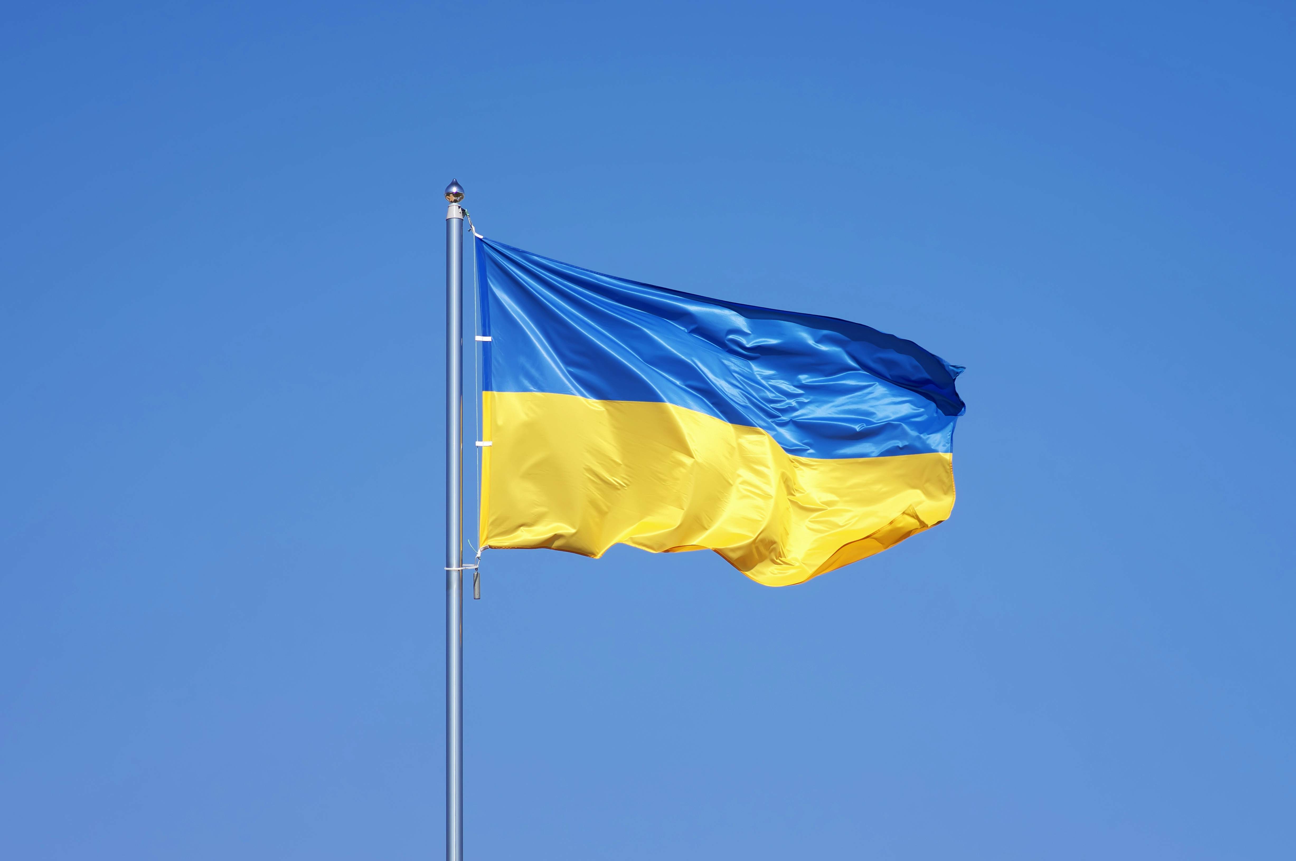 ukraine flag zoom background