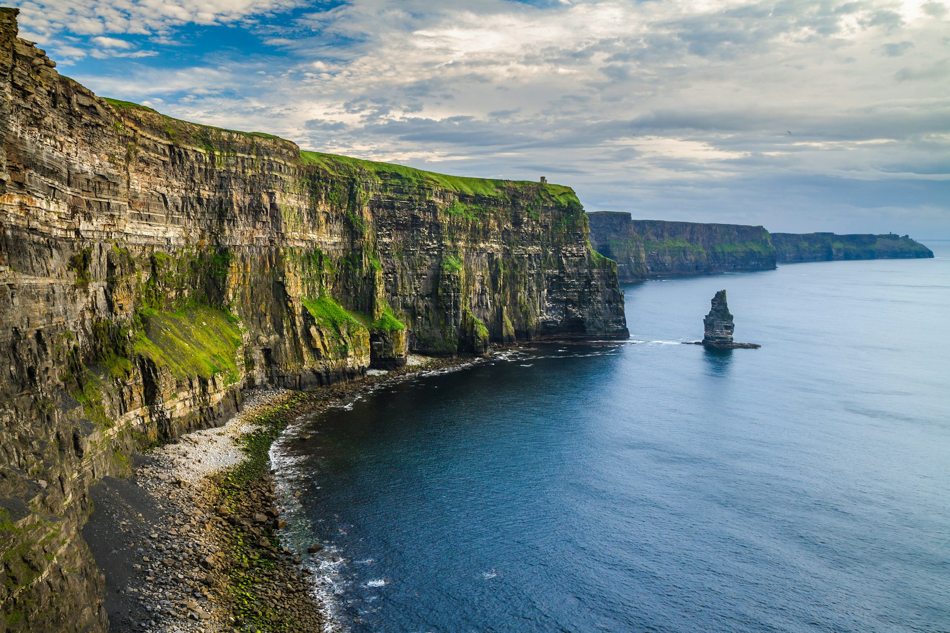 cliffs of moher, county clare, wild atlantic way route, ireland