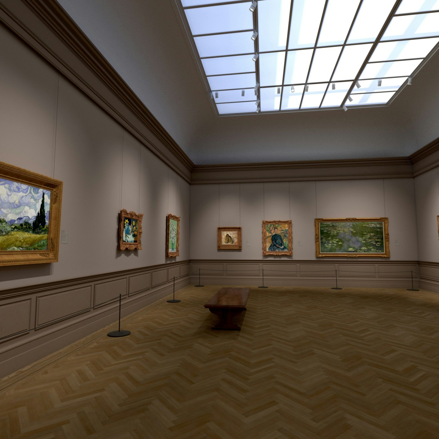 Virtual installation view of “The Met Unframed,” 