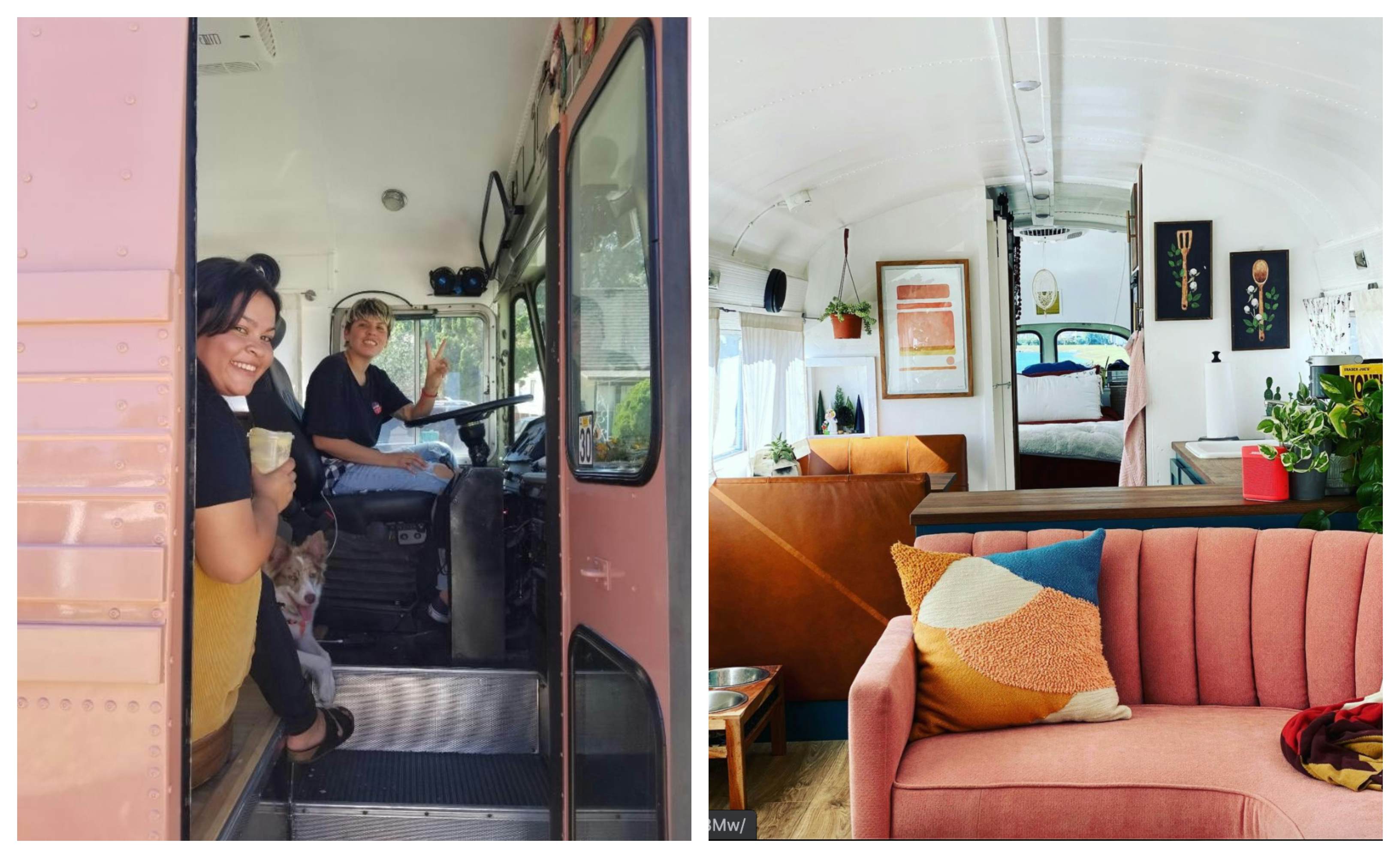 Photos Show How a Woman Converted a $21,000 Van Into a Chic Oasis