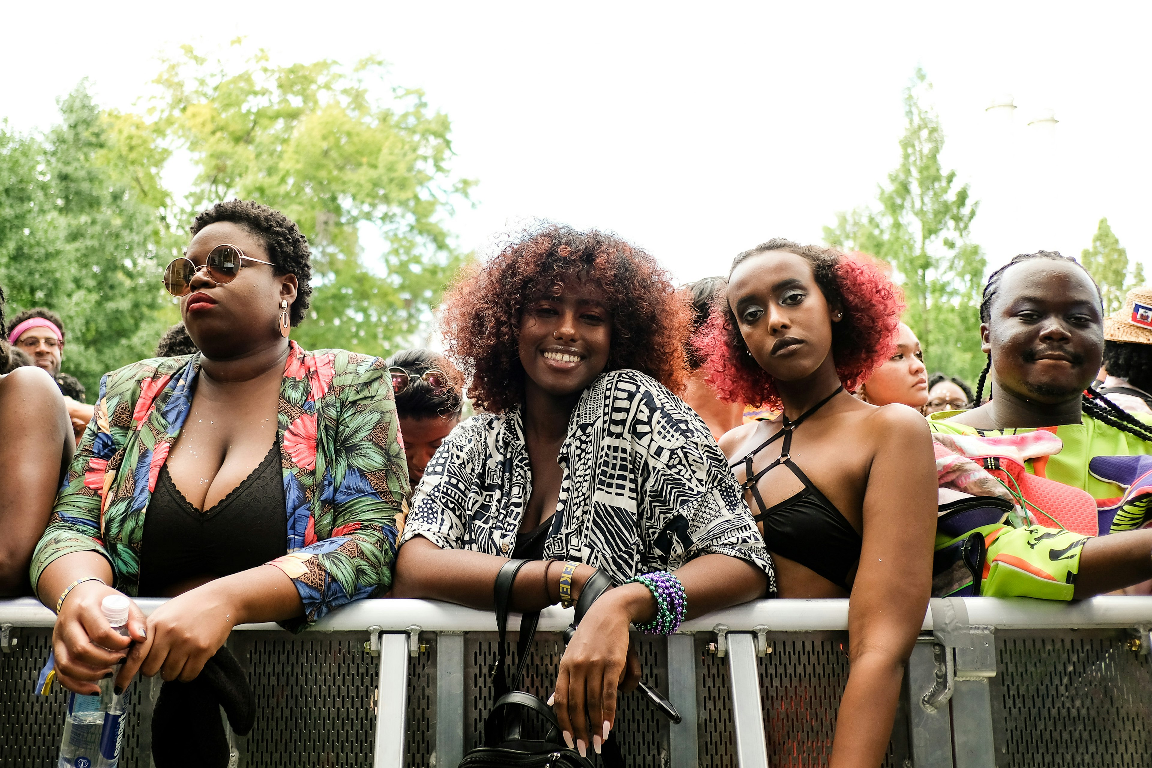 Atmosphere during Afropunk Brooklyn at Commodore Barry Park