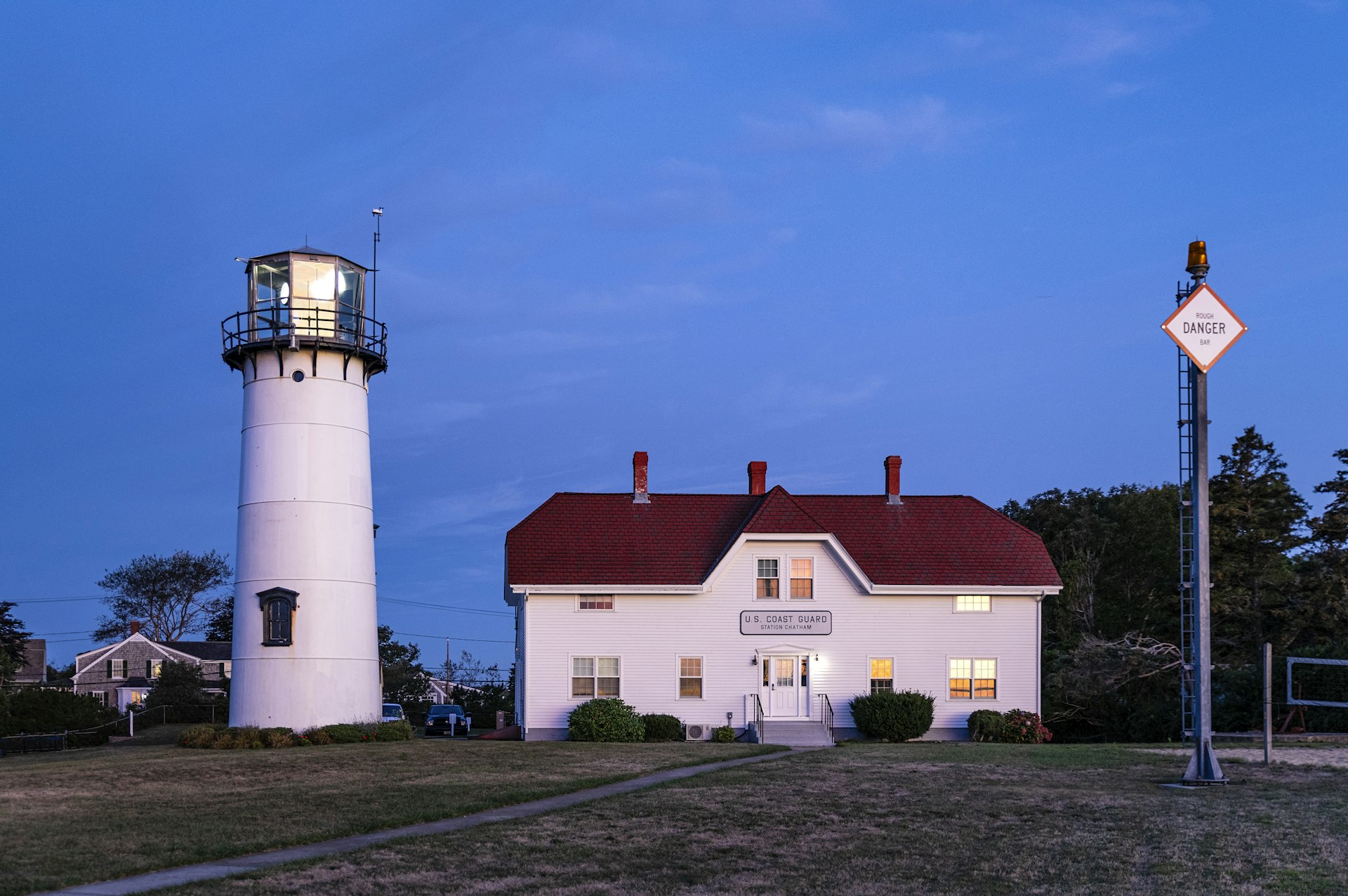 Chatham Lighthouse and Coast Guard station, Cape Cod