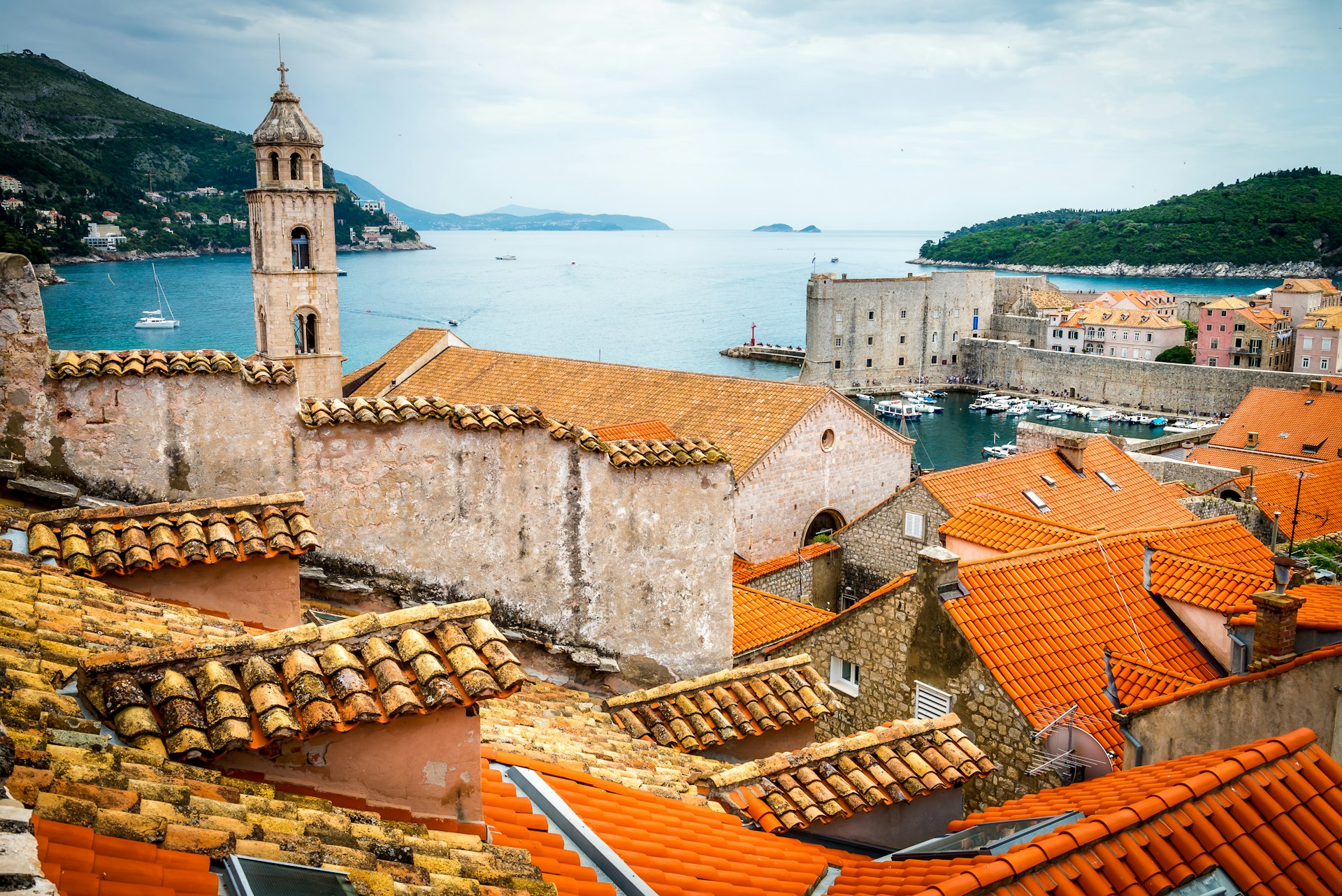 Rooftops of Dubrovnik, Croatia