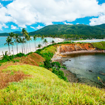Nacpan beach in El Nido.