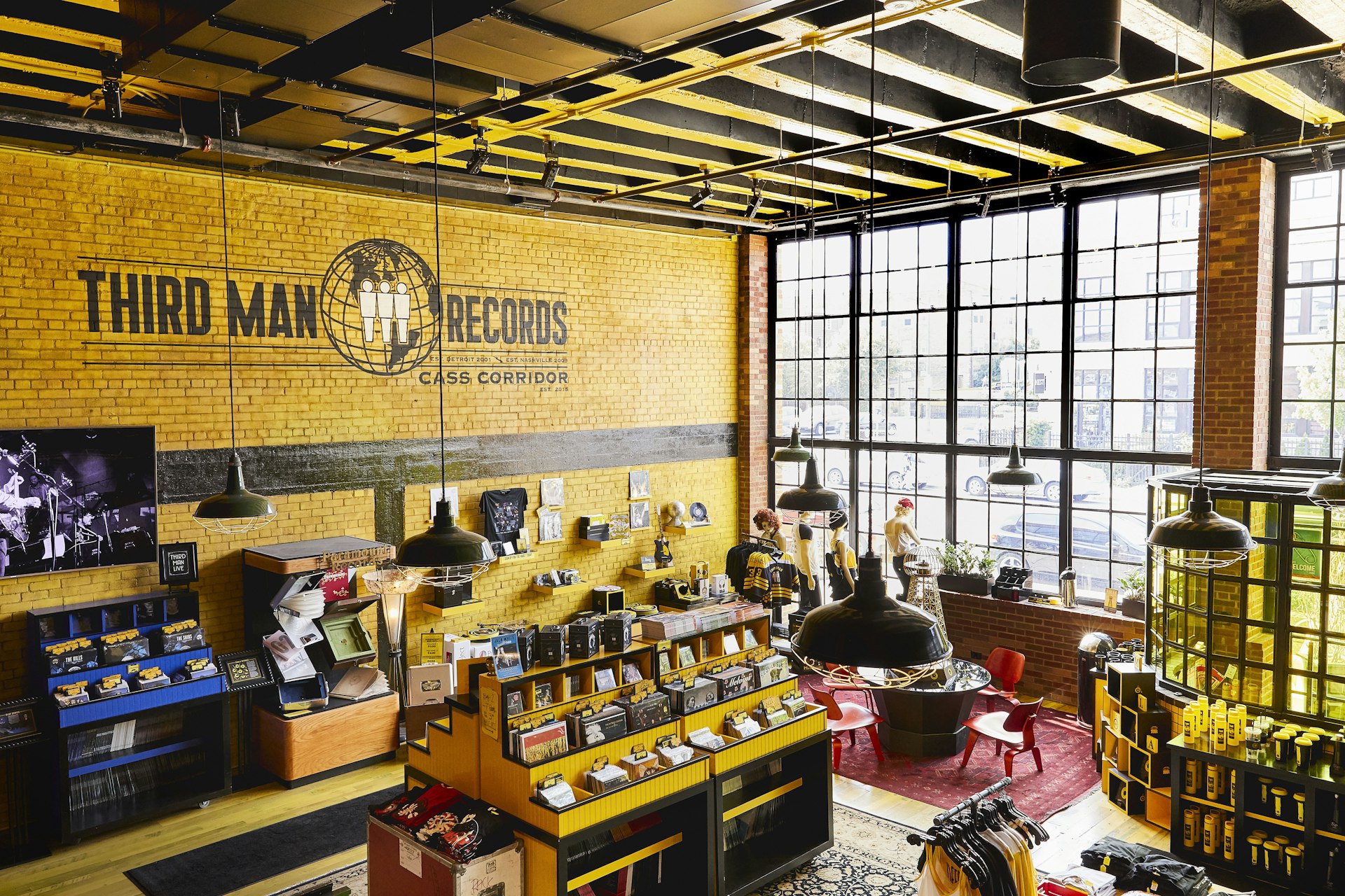 Third Man Records occupies a former factory in Midtown 
