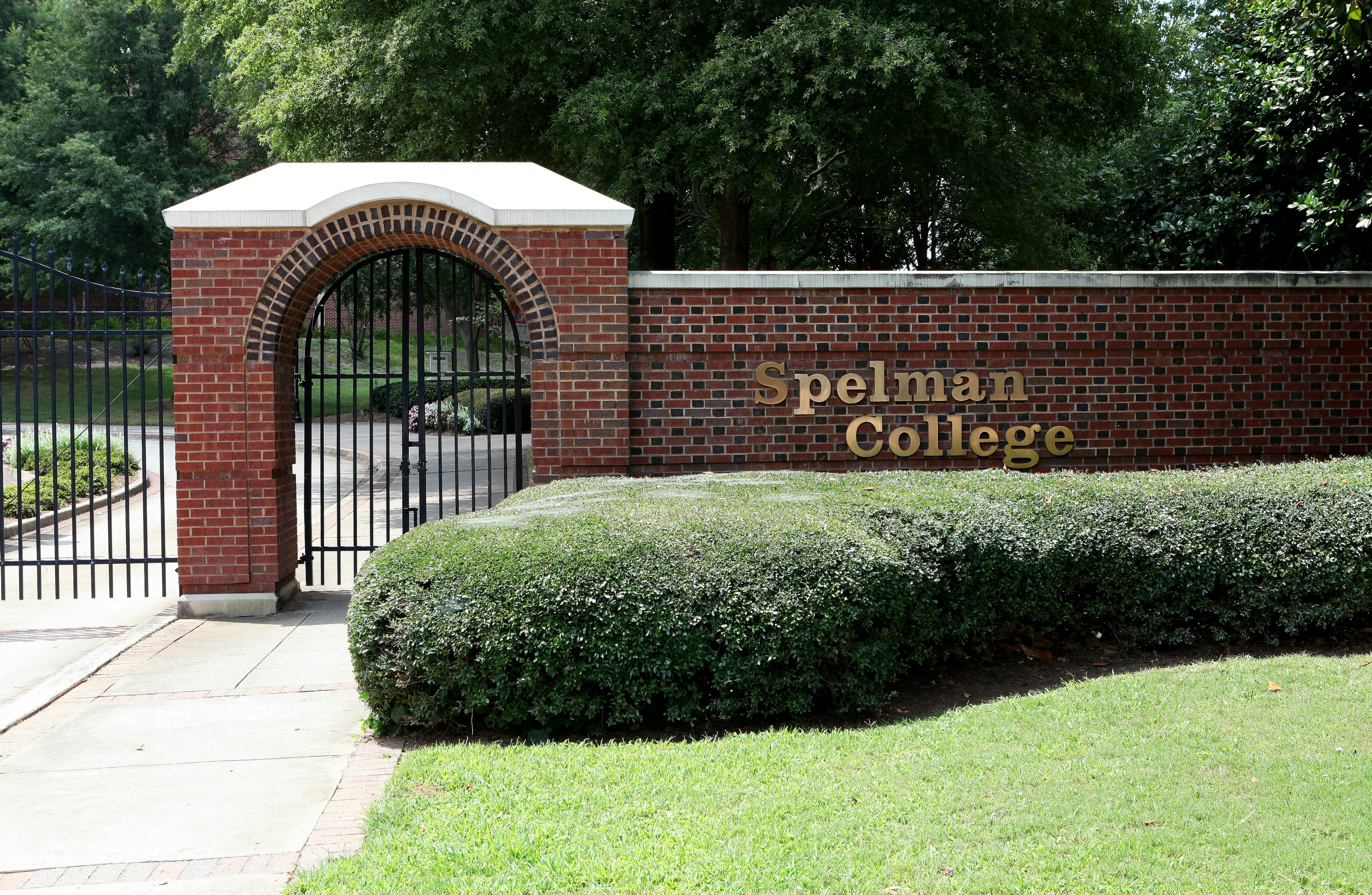 Outside of Spelman College