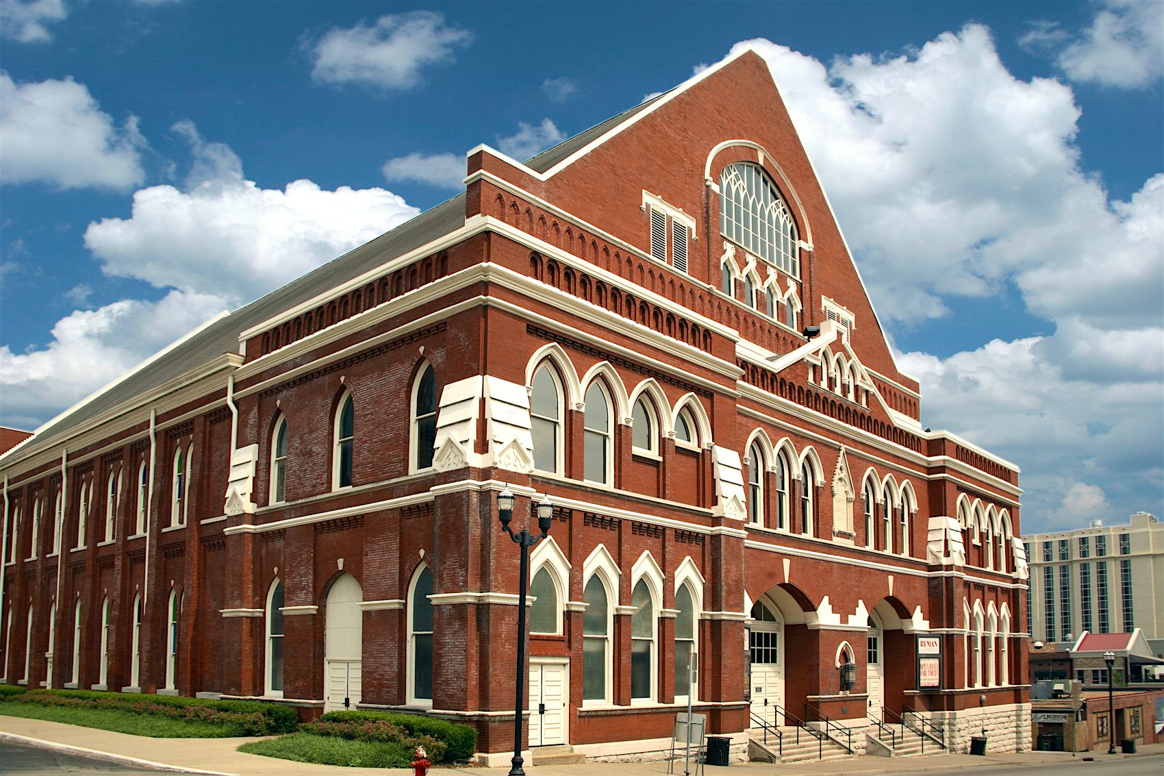 Image of The Ryman Auditorium in Nashville, Tennessee