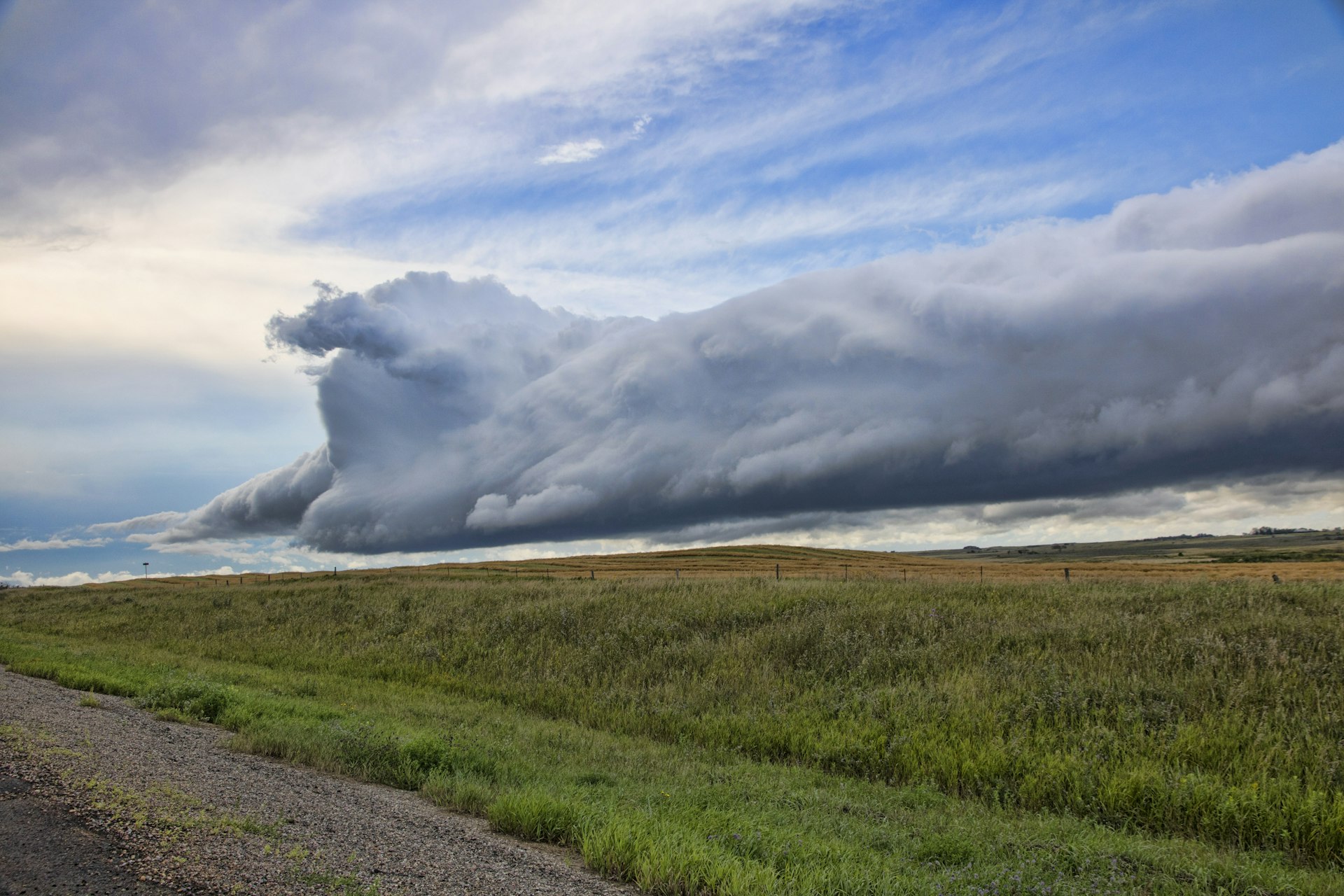 Storm Clouds Over The Prairies