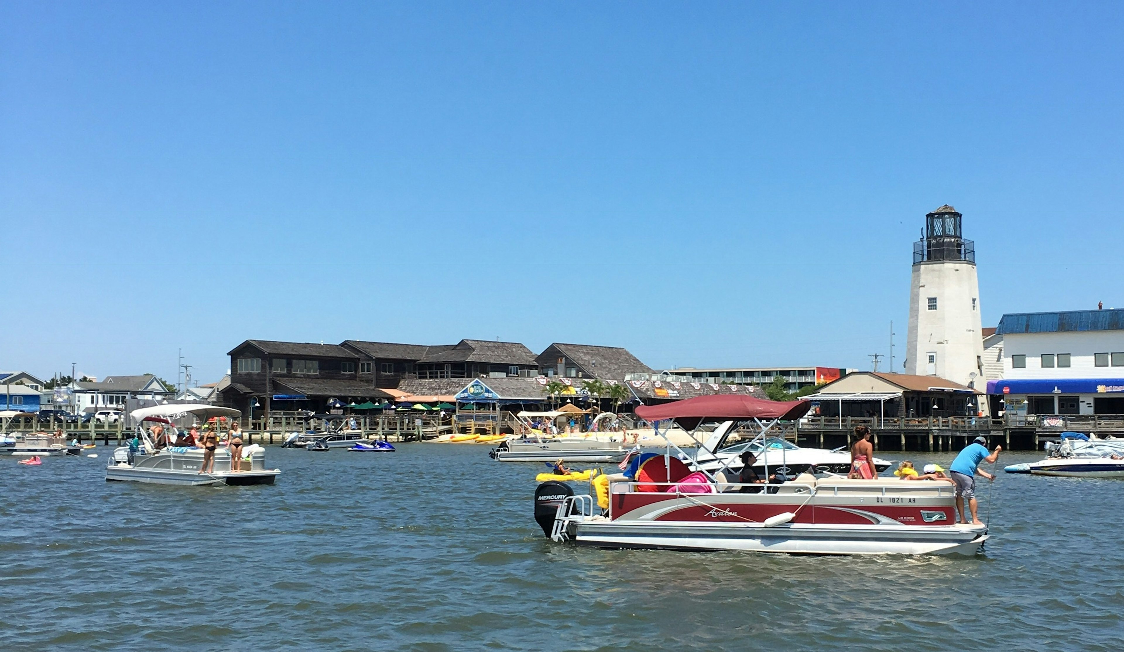 IMG_0055 MPR1 Boats in Rehoboth Bay, Dewey Beach Ruddertown in background.JPG