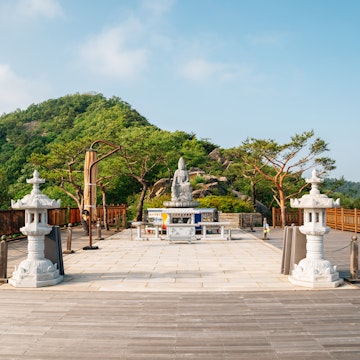 Goryeosan mountain Jeokseoksa temple in Ganghwa-gun, Incheon, Korea