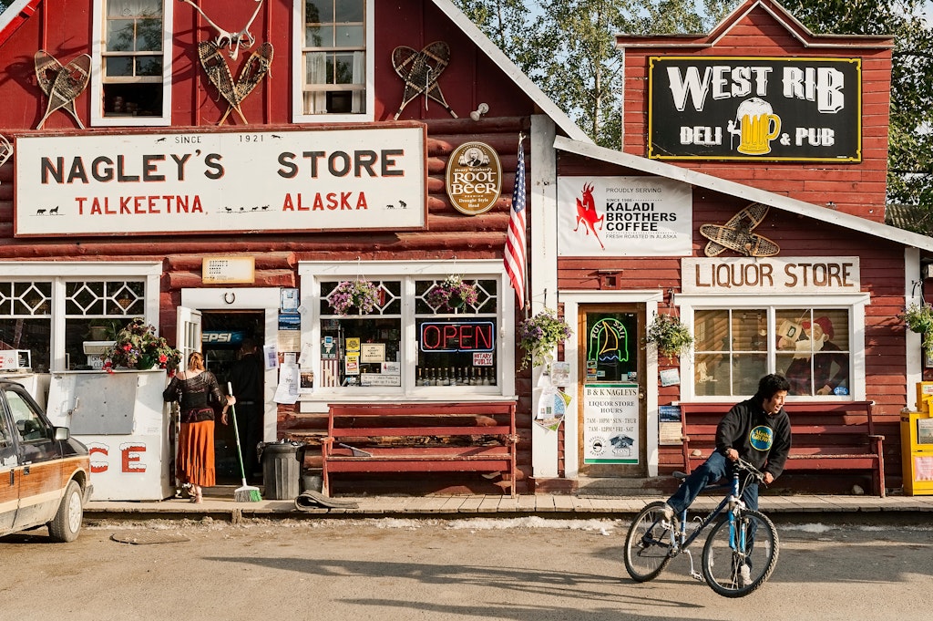 Nagley's store, Talkeetna, Alaska, USA.