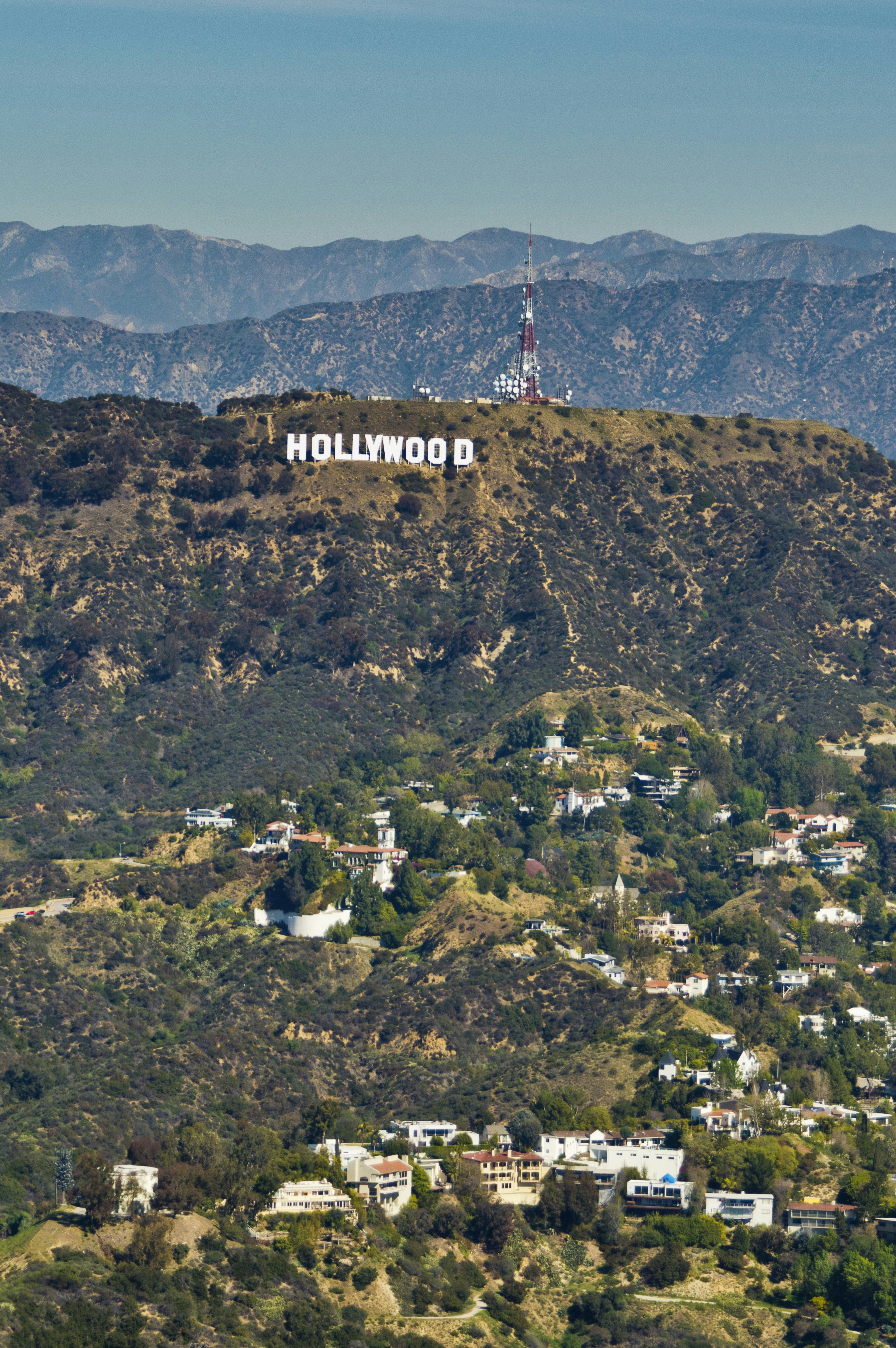 Hollywood sign in Los Angeles, California
