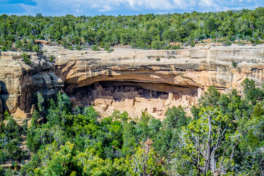 The Cliff Palace in Mesa Verde National Park