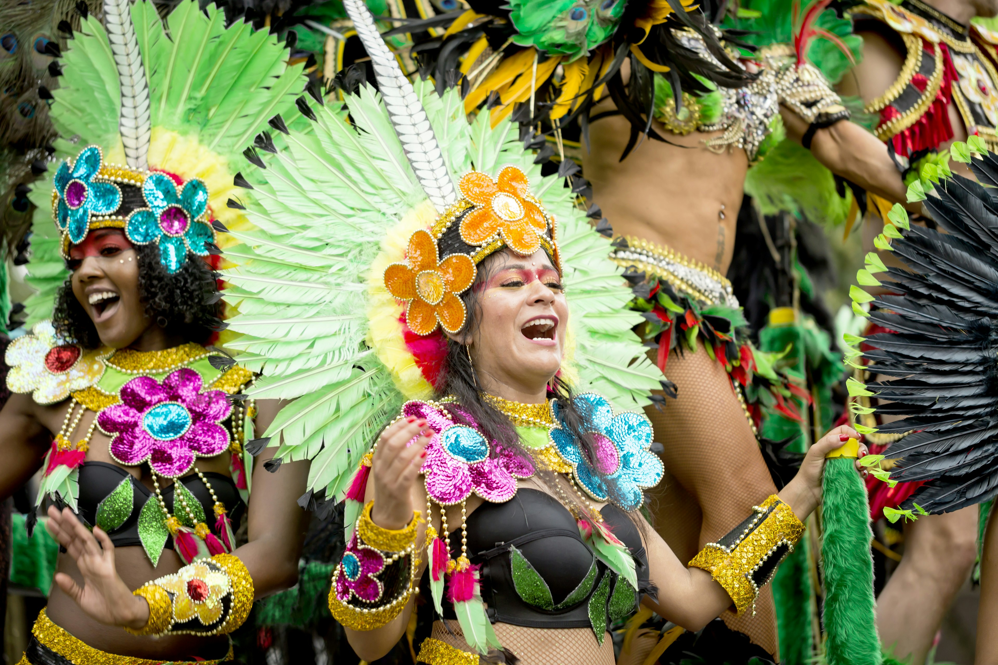 Notting Hill Carnival dancers