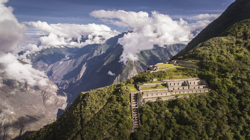 Mountaintop ruins of Choquequirao, Peru