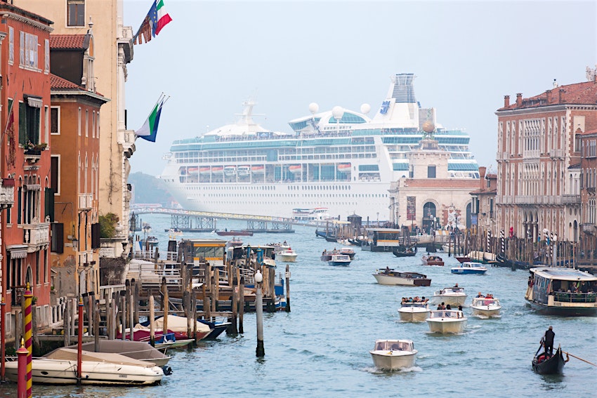 Venice will divert cruise ships from its city center © Alexander Spatari/Getty Images