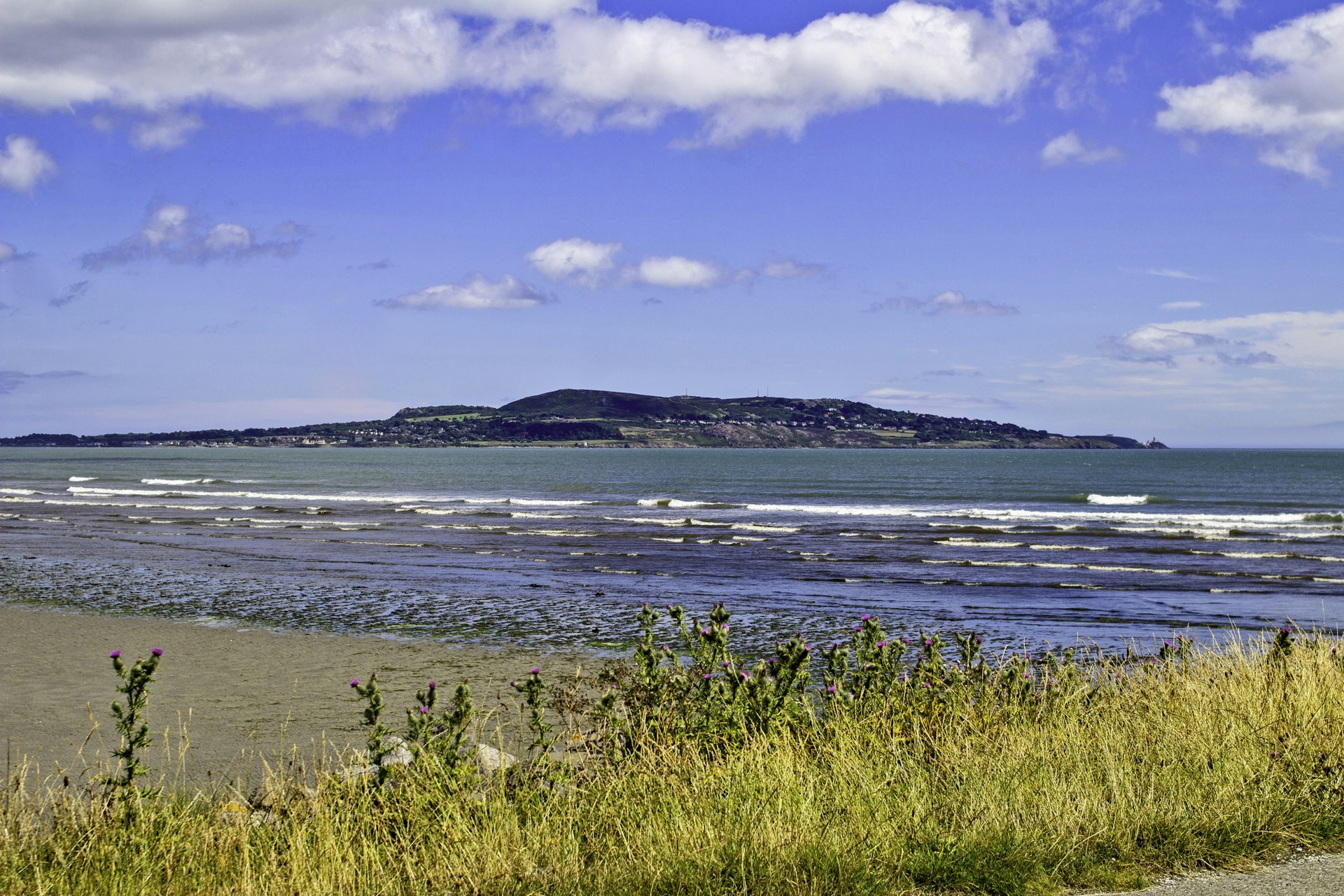 Howth Head viewed from Dollymount Strand