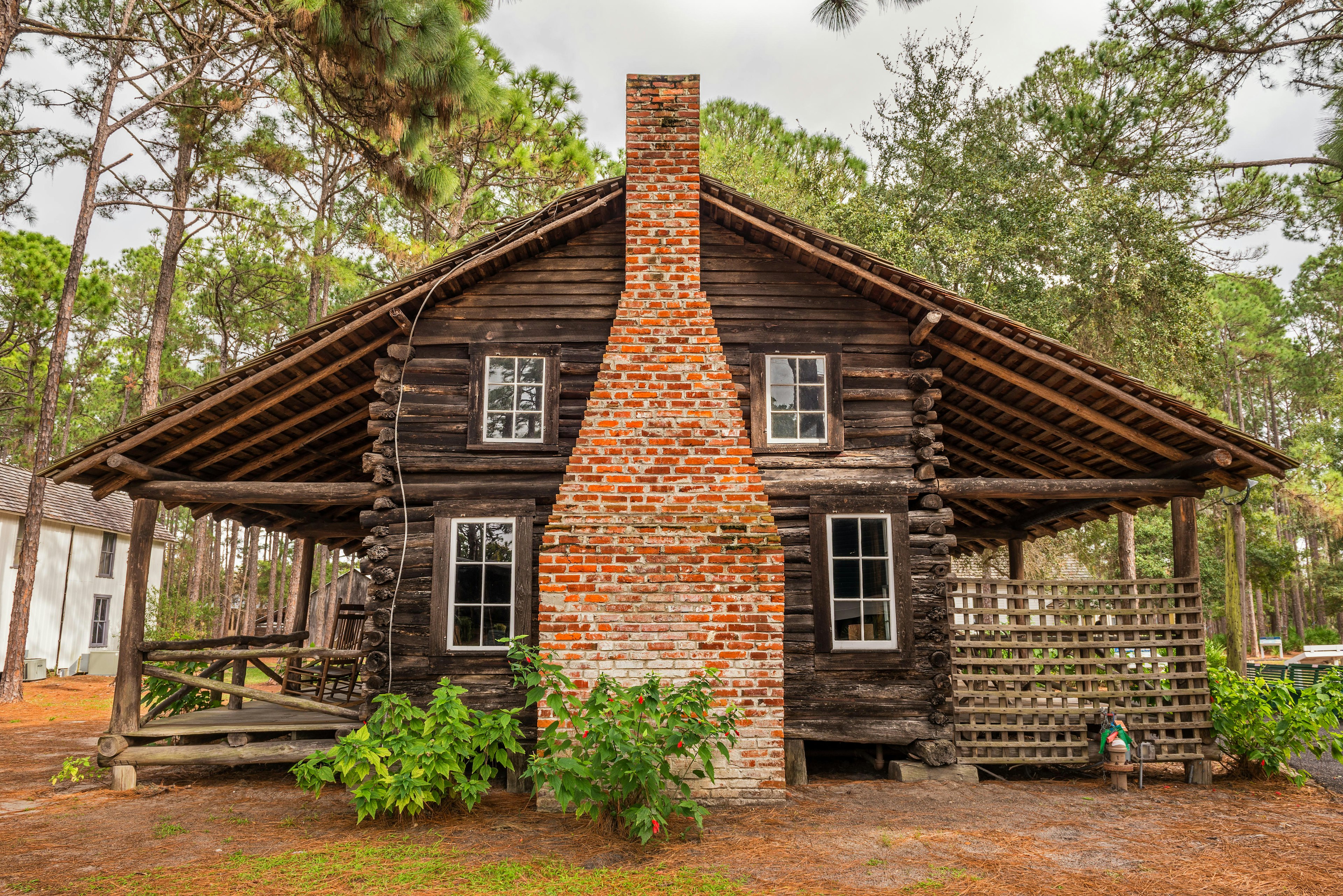 McMullen-Coachman Log House in the Pinellas County Heritage Village