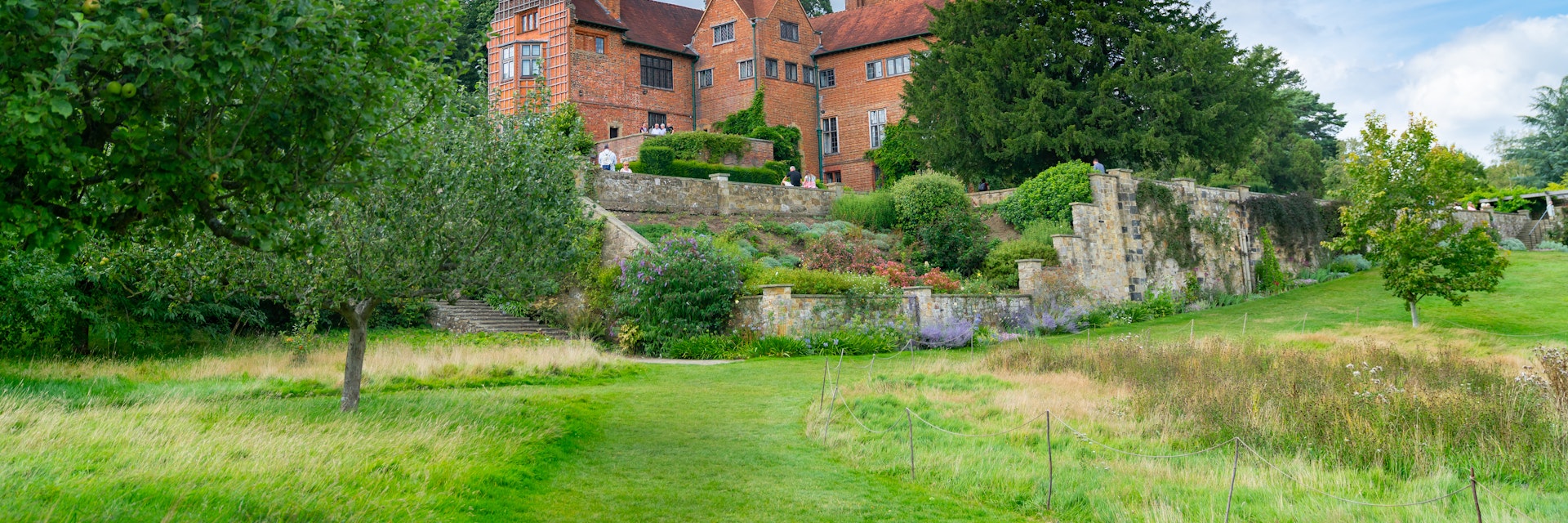 Westerham England - August 21 2019; Chartwell country house of Winston Churchill now part of National Trust.
