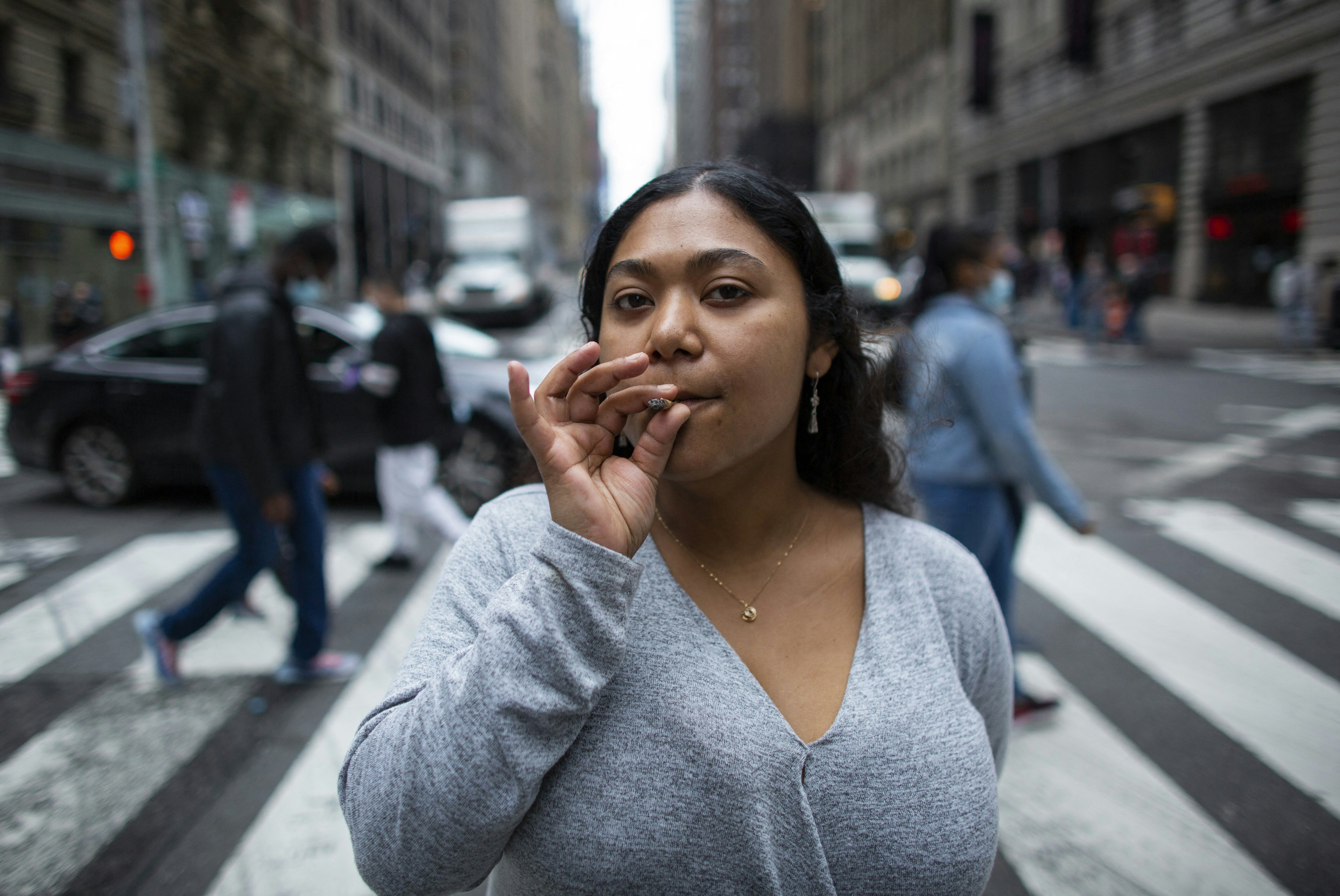 US-POLITICS-MARIJUANA-NEWYORK