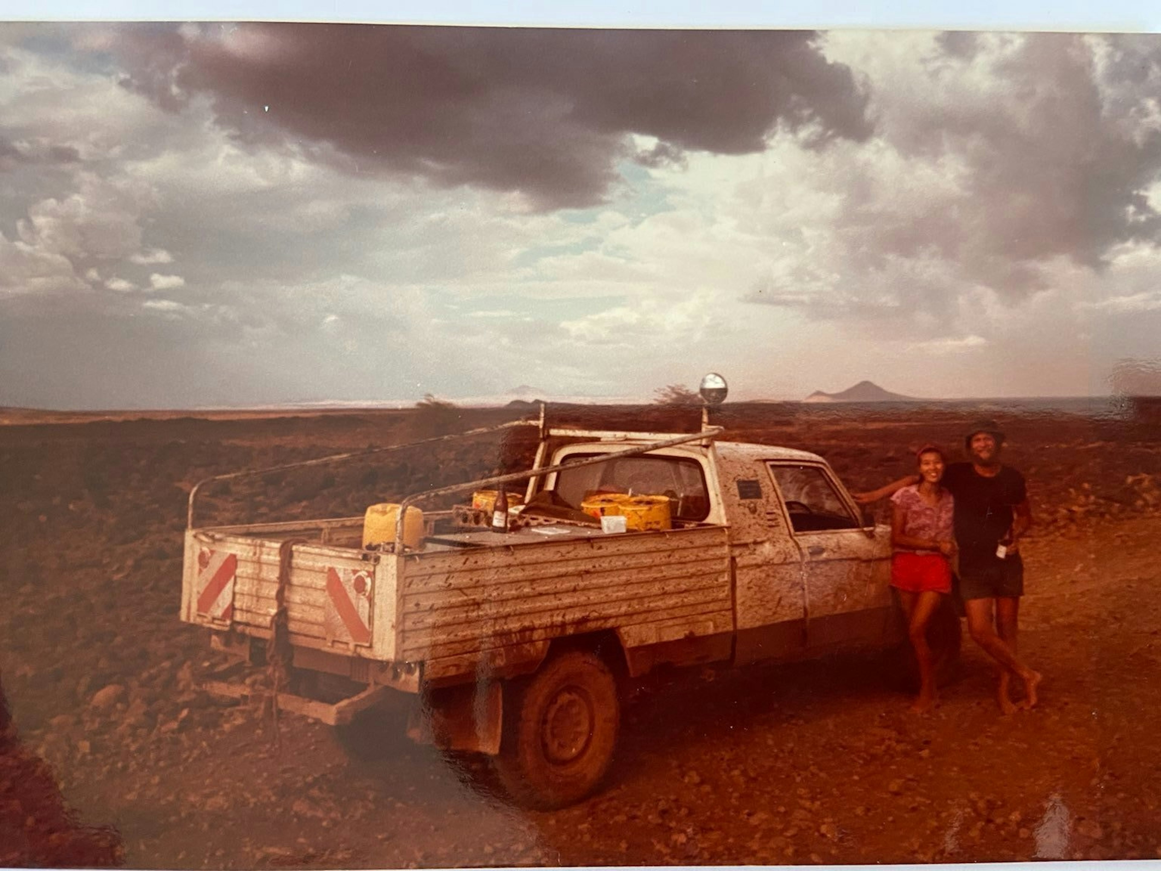 Geoff traveling in Kenya