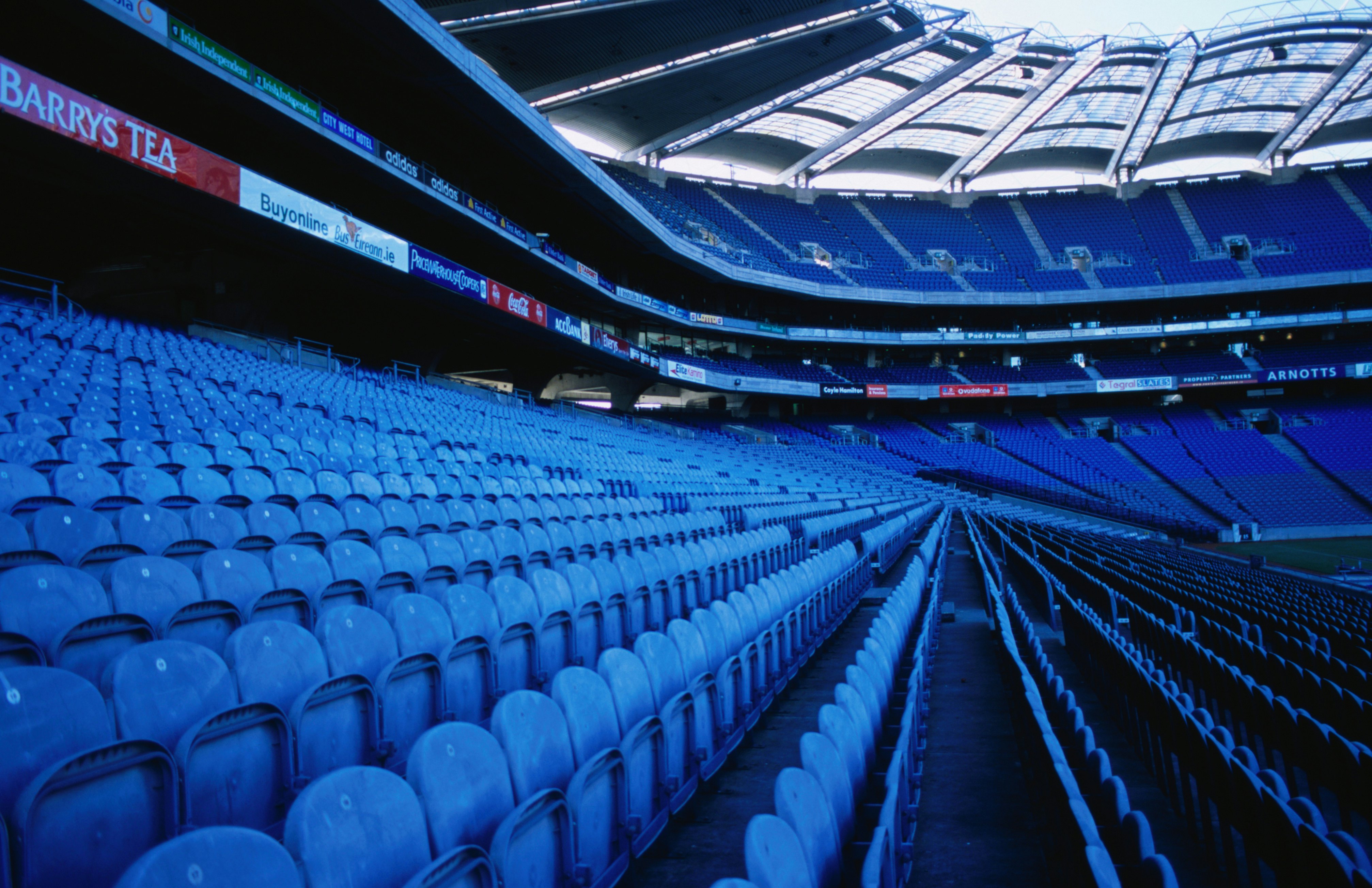 Seats at Croke Park Stadium.