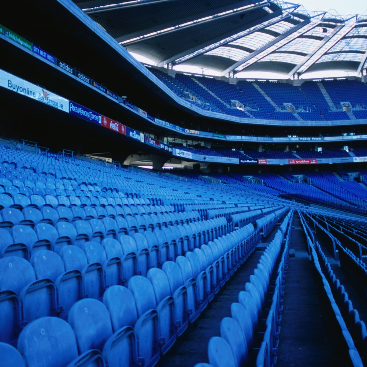 Seats at Croke Park Stadium.
