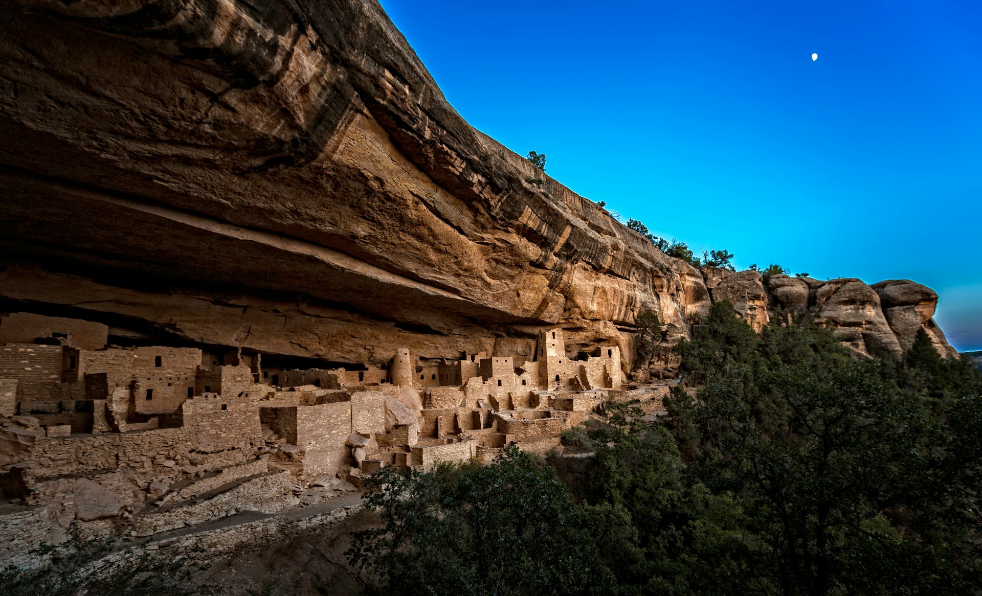 Twilight At Cliff Palace