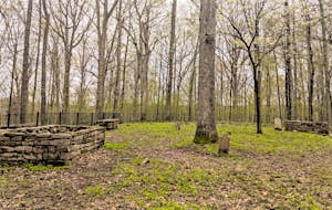 The Old Guides cemetery in Mammoth Cave National Park