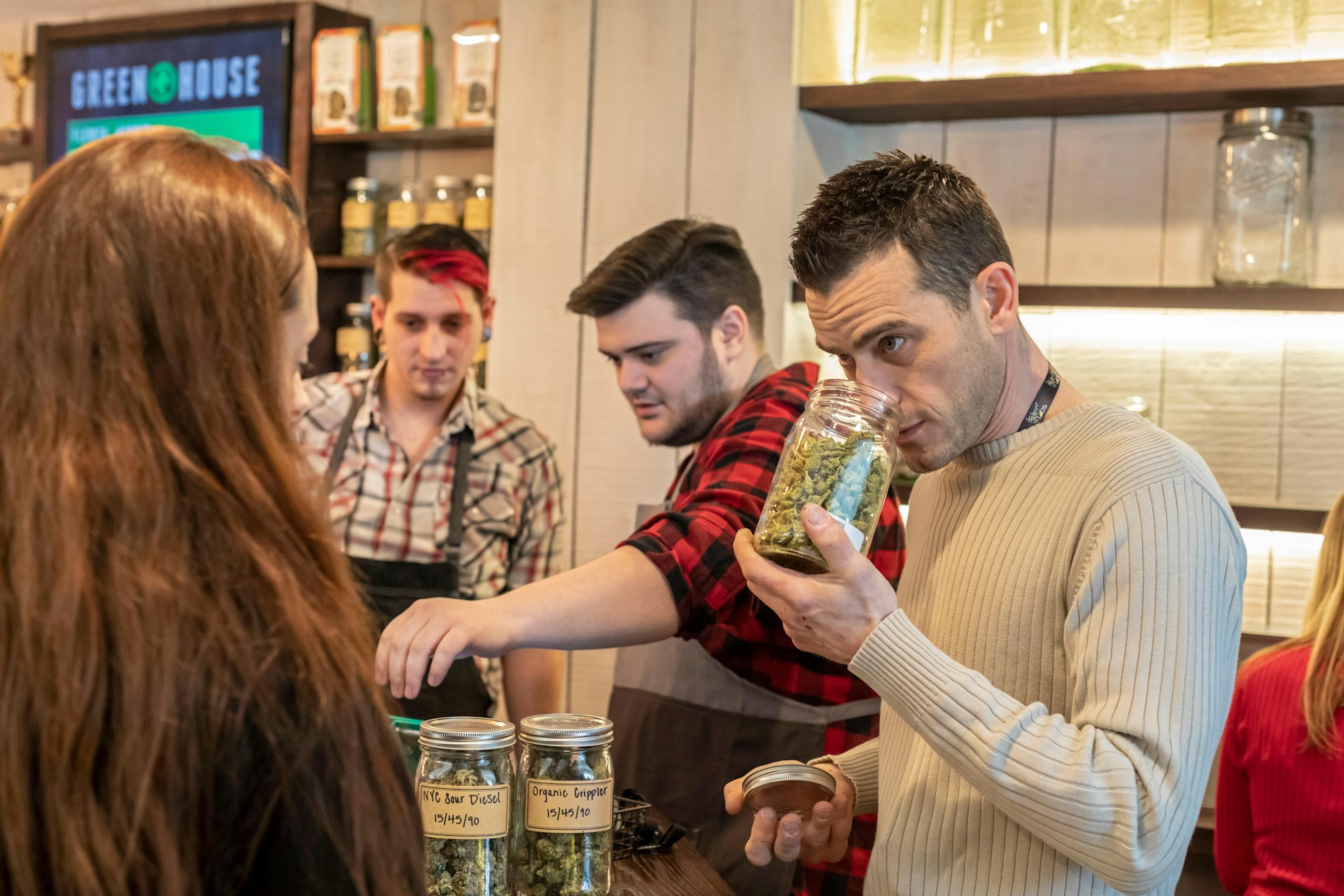 A marijuana dispensary