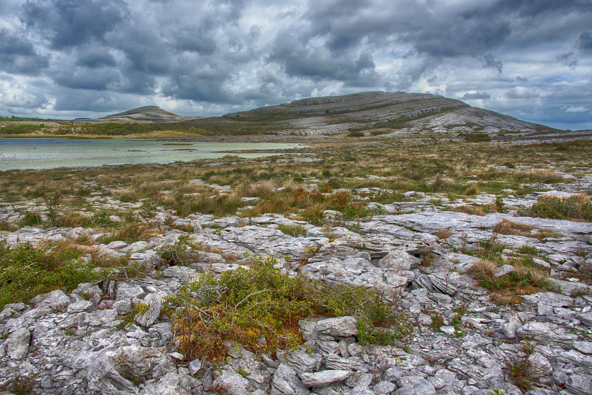 The Burren National Park in Clare County, Ireland