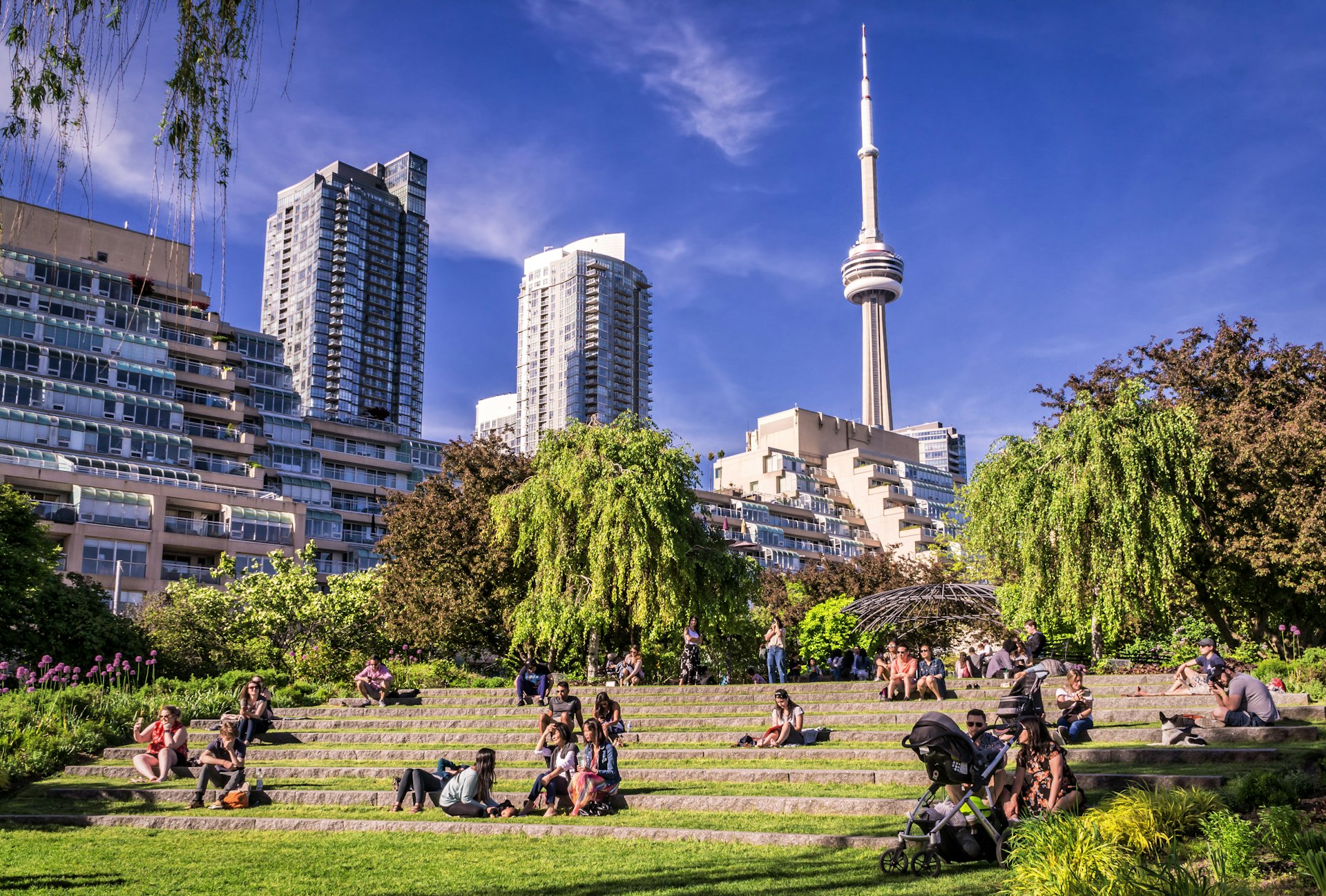 Toronto Music Garden is one of the city's loveliest locations