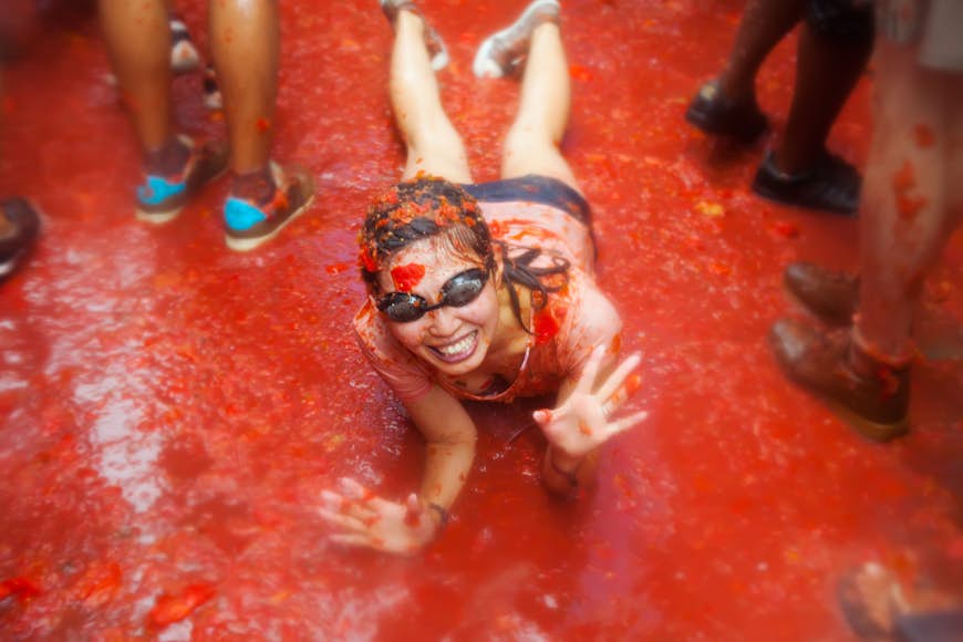 La Tomatina is surely the messiest festival in the world