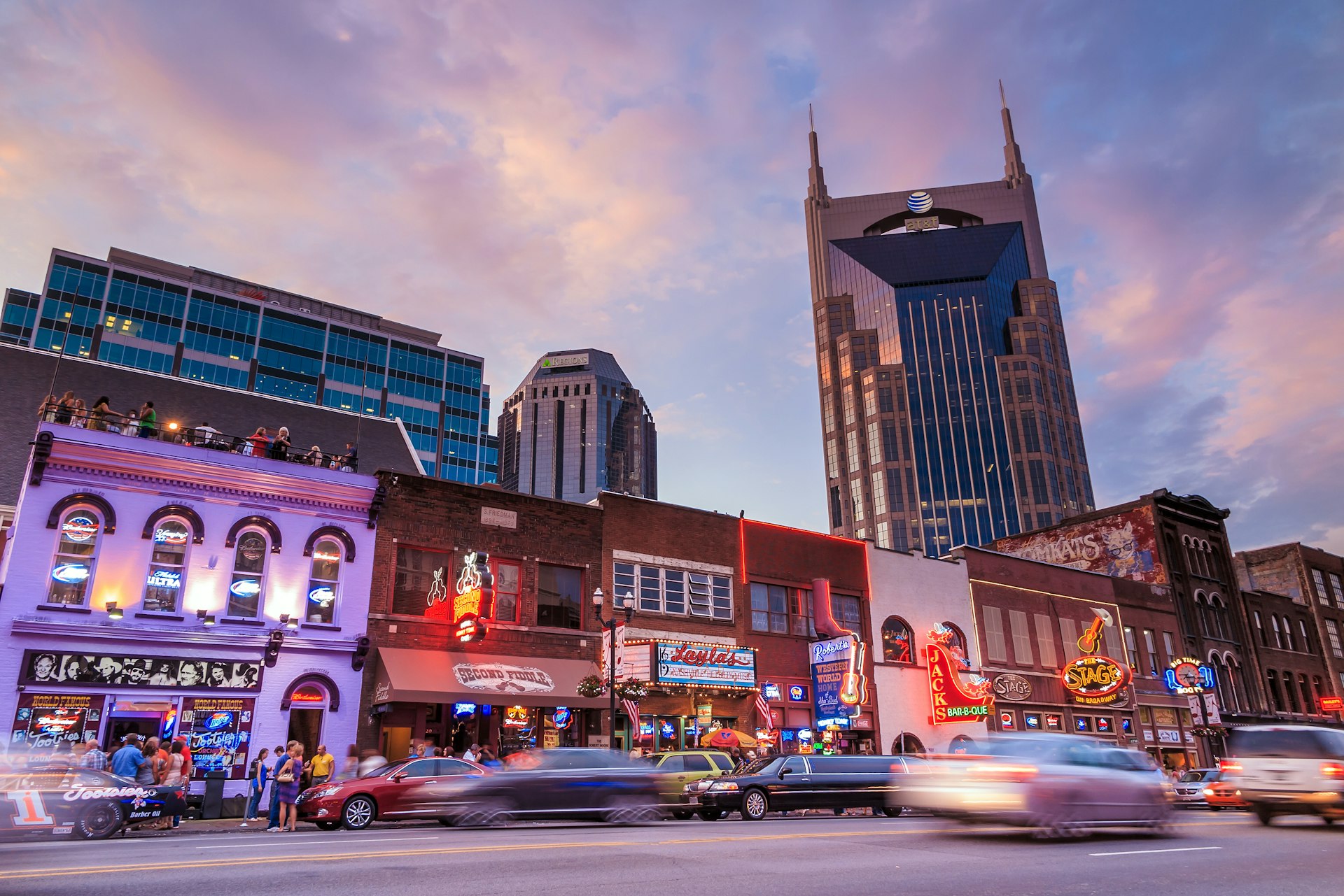 Downtown Nashville cityscape