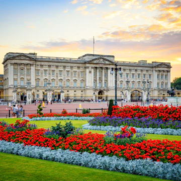 Buckingham Palace in London, United Kingdom.