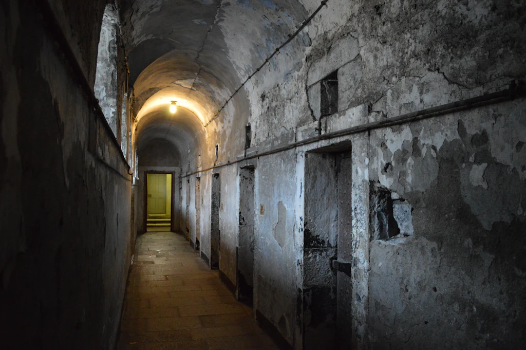 shutterstockRF_671310544.jpg Prison cells at Kilmainham Goal in Dublin