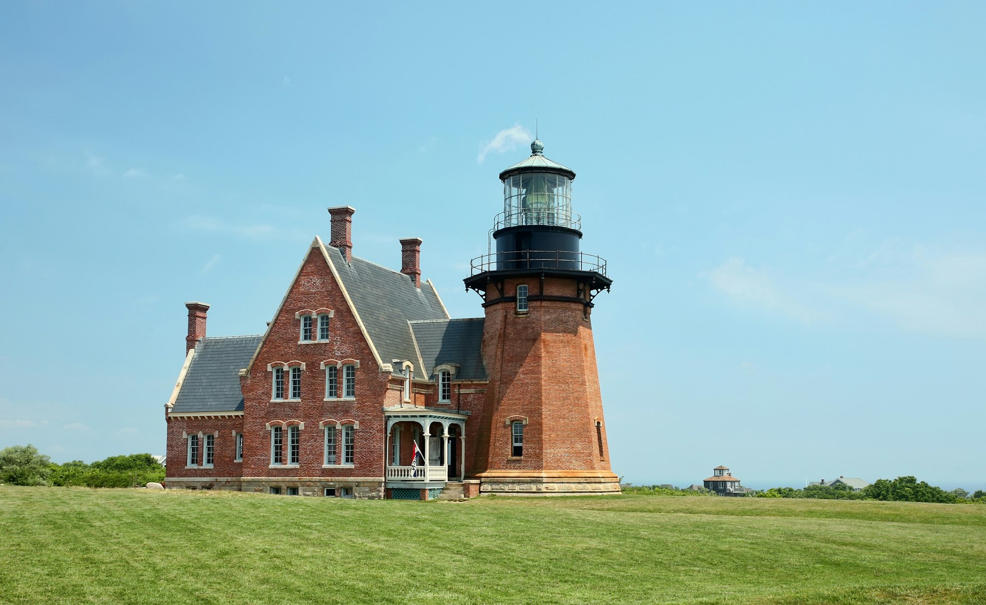 Southeast Lighthouse, Block Island, Rhode Island. ©Bill Kennedy/Shutterstock