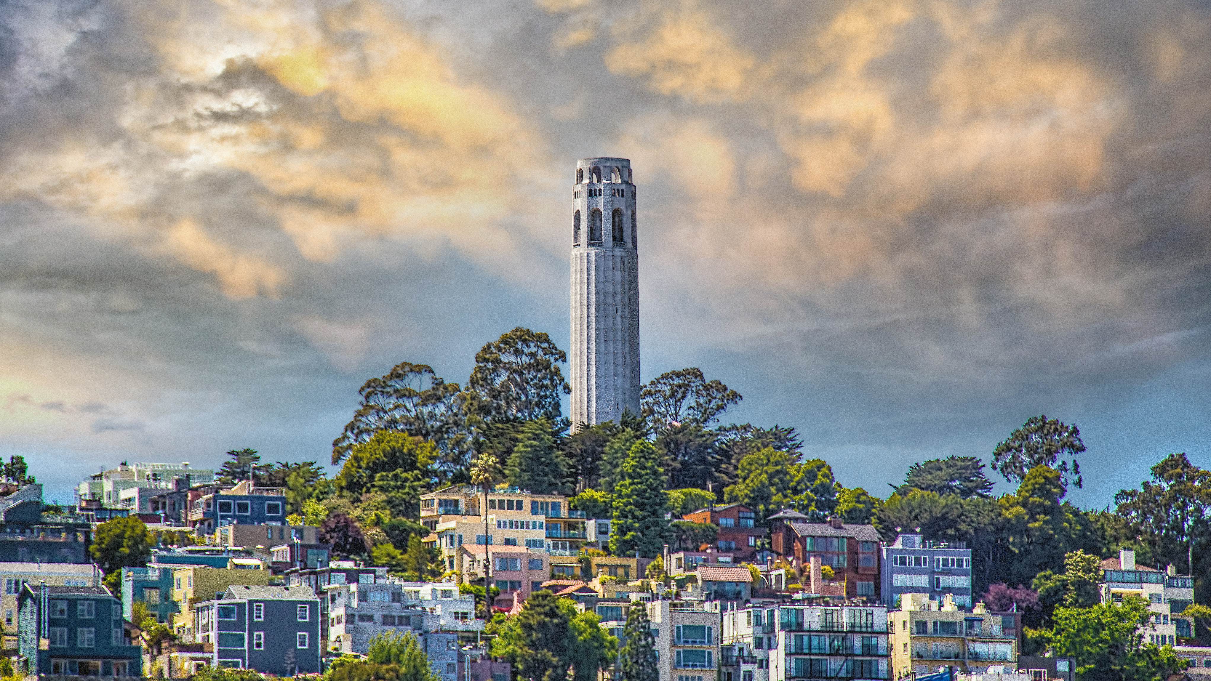Coit Tower San Francisco, USA Attractions Lonely
