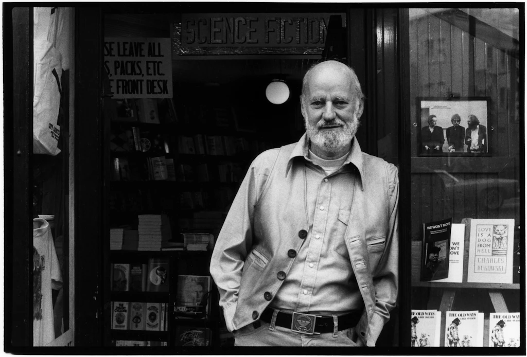Lawrence Ferlinghetti At City Lights
