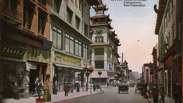 San Francisco: Chinatown, Grant Avenue  (Photo by Culture Club/Getty Images) *** Local Caption ***