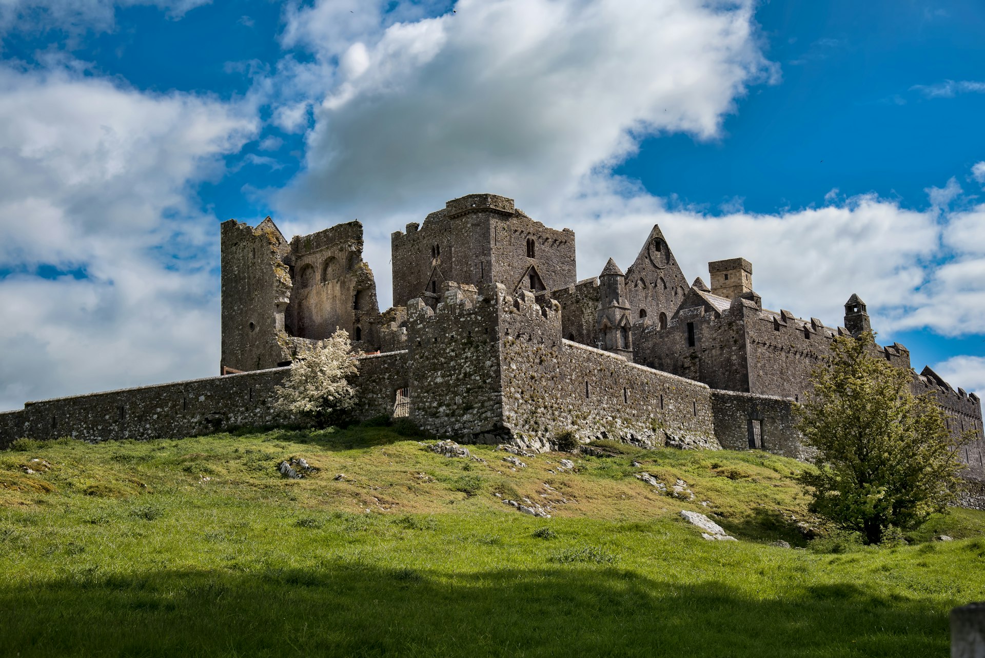 The Rock of Cashel, a historical site located in Cashel