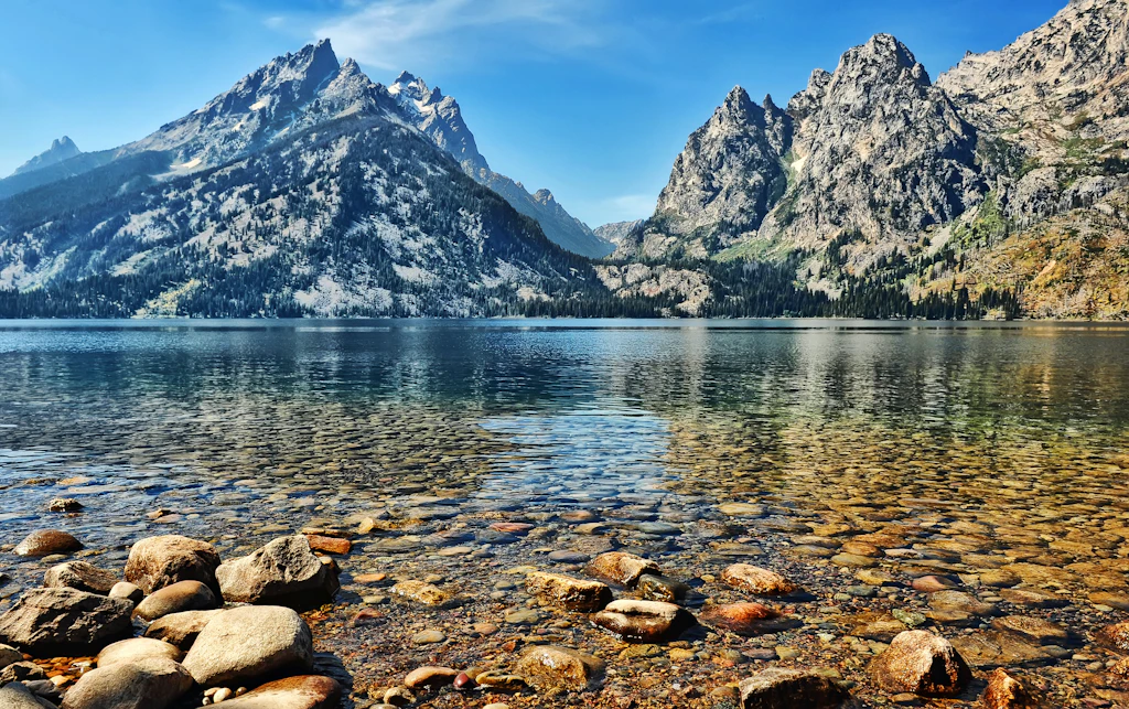 Clear Water at Jenny Lake