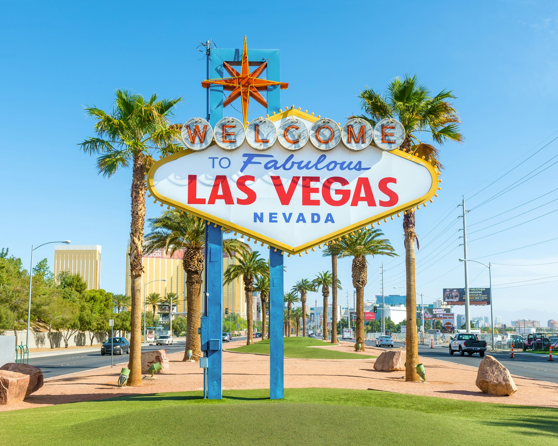 Welcome To Fabulous Las Vegas sign in Nevada