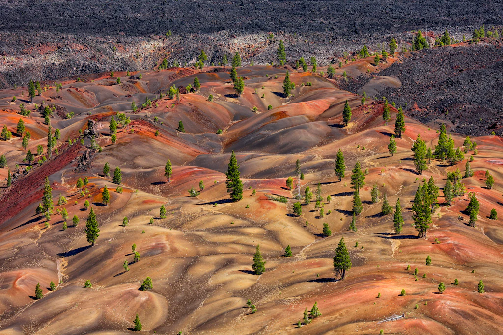 Cinder Cone - Lassen Volcanic National Park Cinder Cone - Lassen Volcanic National Park