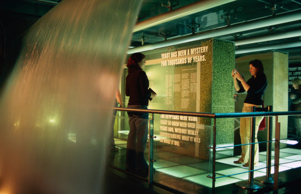 Water display at Guinness Storehouse
