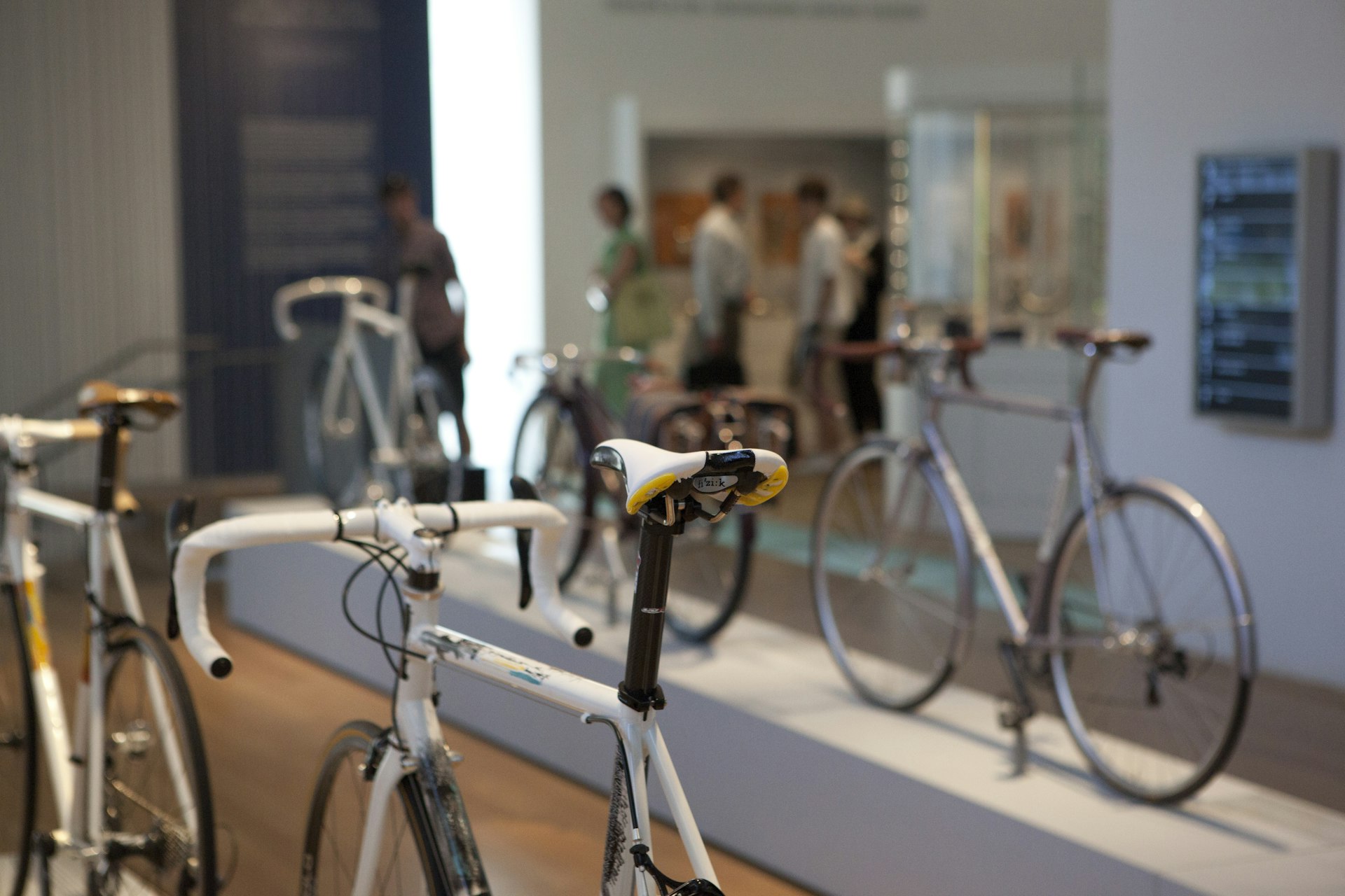 Bicycles in Museum of Arts and Design. ©Dan Herrick/Lonely Planet
