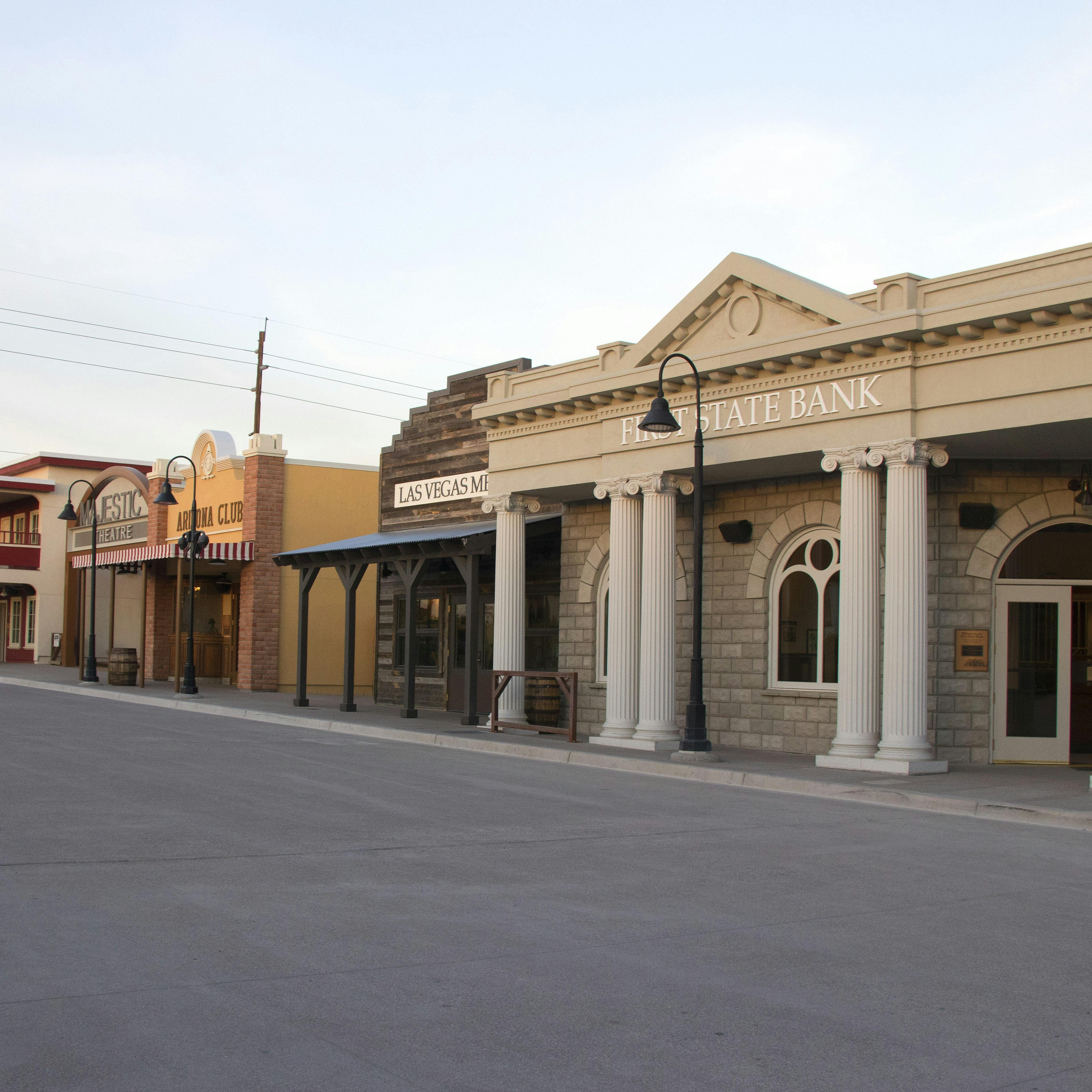Boomtown 1905 at Springs Preserve features historical recreations of early Las Vegas buildings.