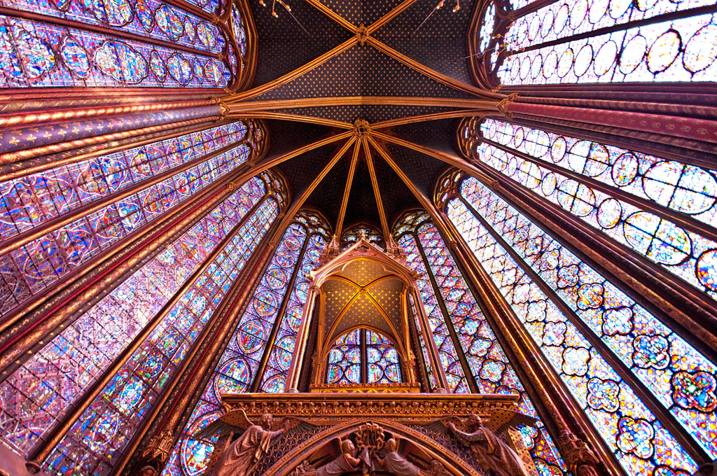 Interior of the Saint Chapelle